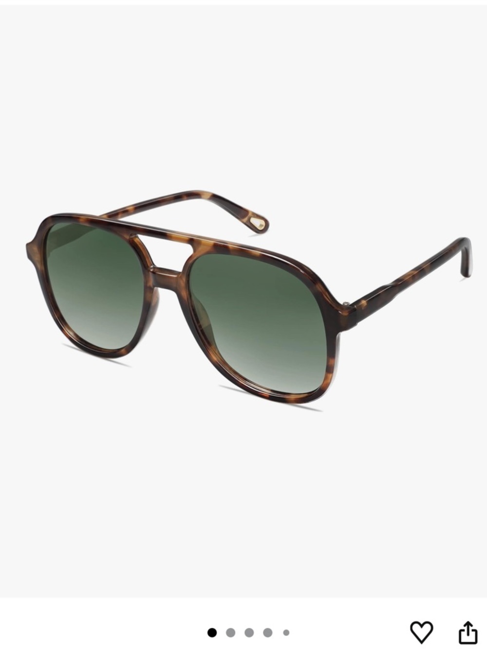 SOJOS Retro Polarized Aviator Sunglasses